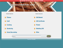 Tablet Screenshot of coppercreekftw.com